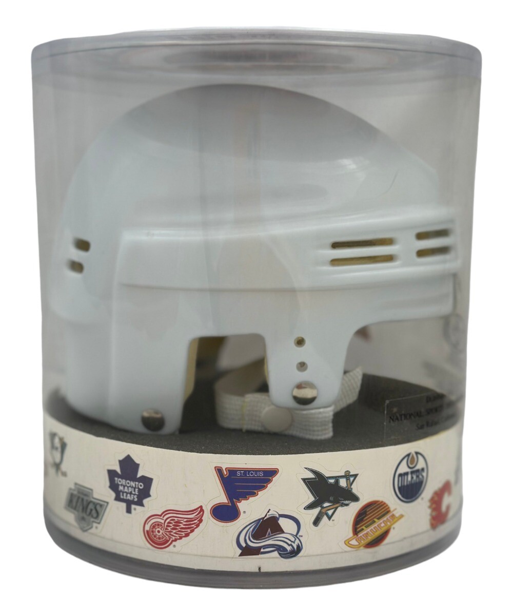 White Mini Hockey NHL Custom Helmet Stickers for Every Team Make Your Own! 42206