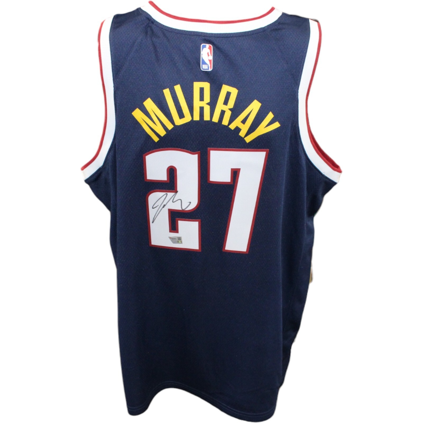 Jamal Murray Autographed/Signed Denver Nuggets Nike Swingman Jersey FAN 43981