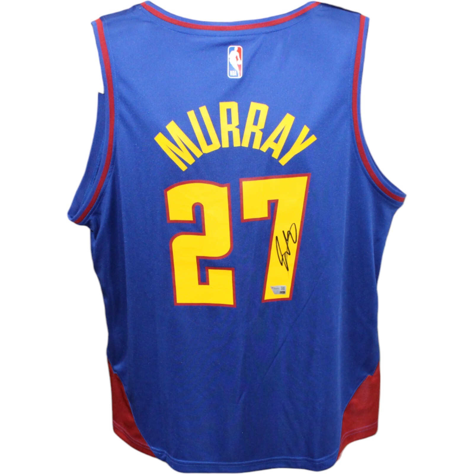 Jamal Murray Autographed/Signed Denver Nuggets Nike Fastbreak Jersey FAN 43982