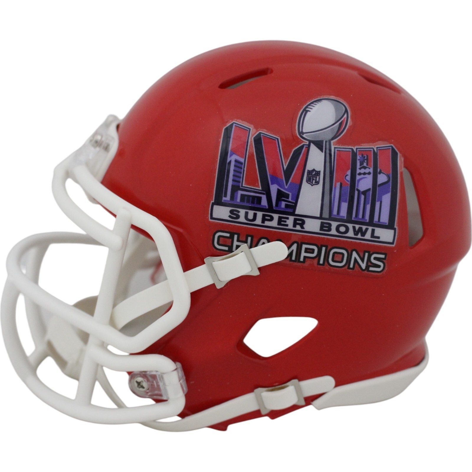 Kansas City Chiefs New In Box Super Bowl XLVIII Mini Helmet 48973