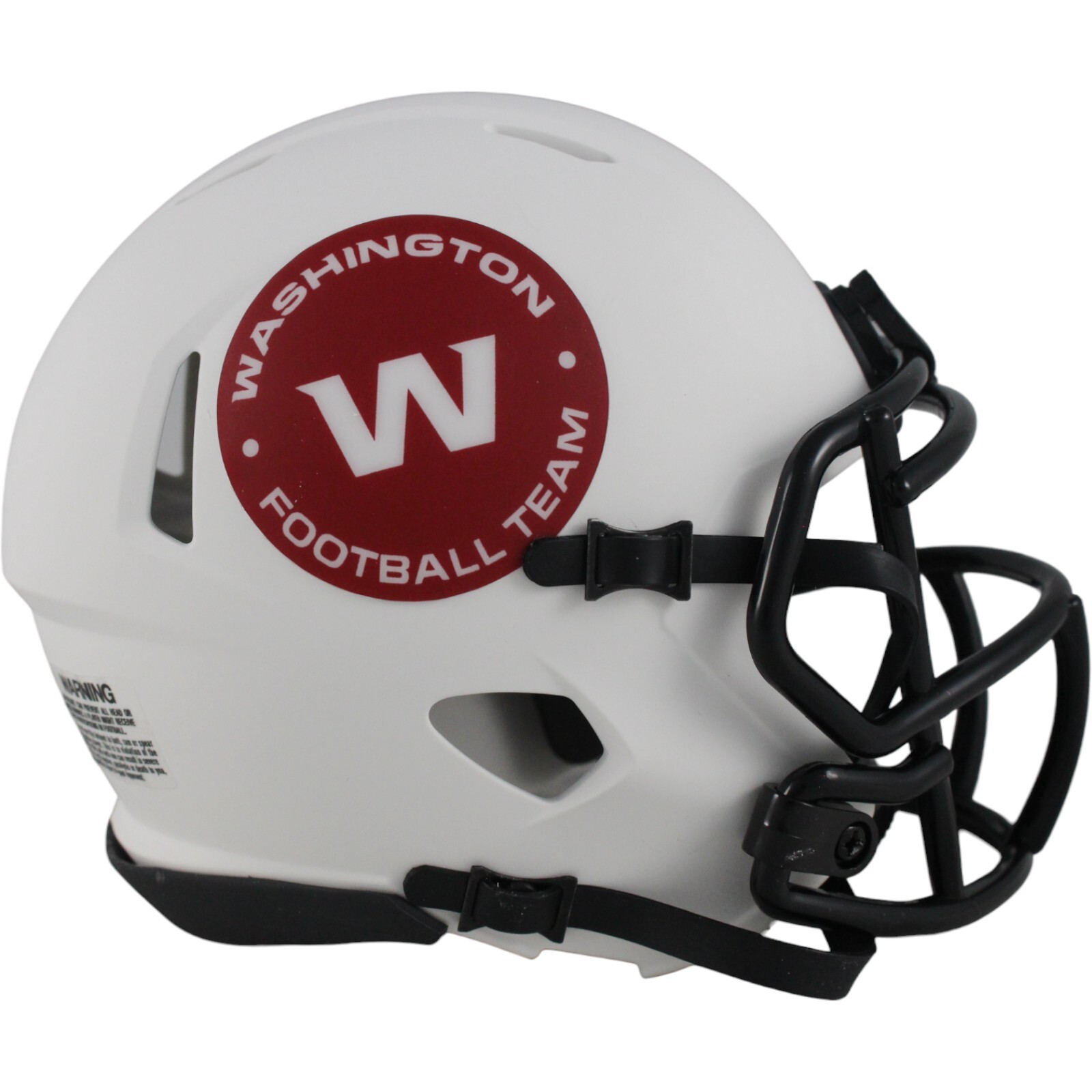 Washington Football Team Lunar Mini Helmet Riddell New In Box 28723