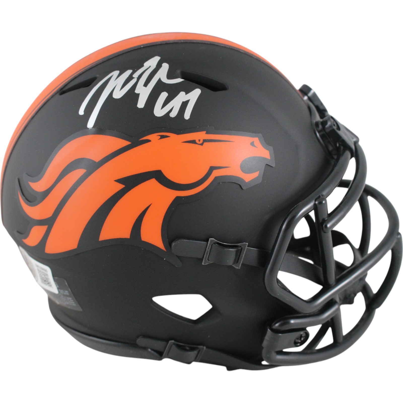 John Lynch Autographed Tampa Bay Buccaneers Eclipse Mini Helmet Beckett 49980