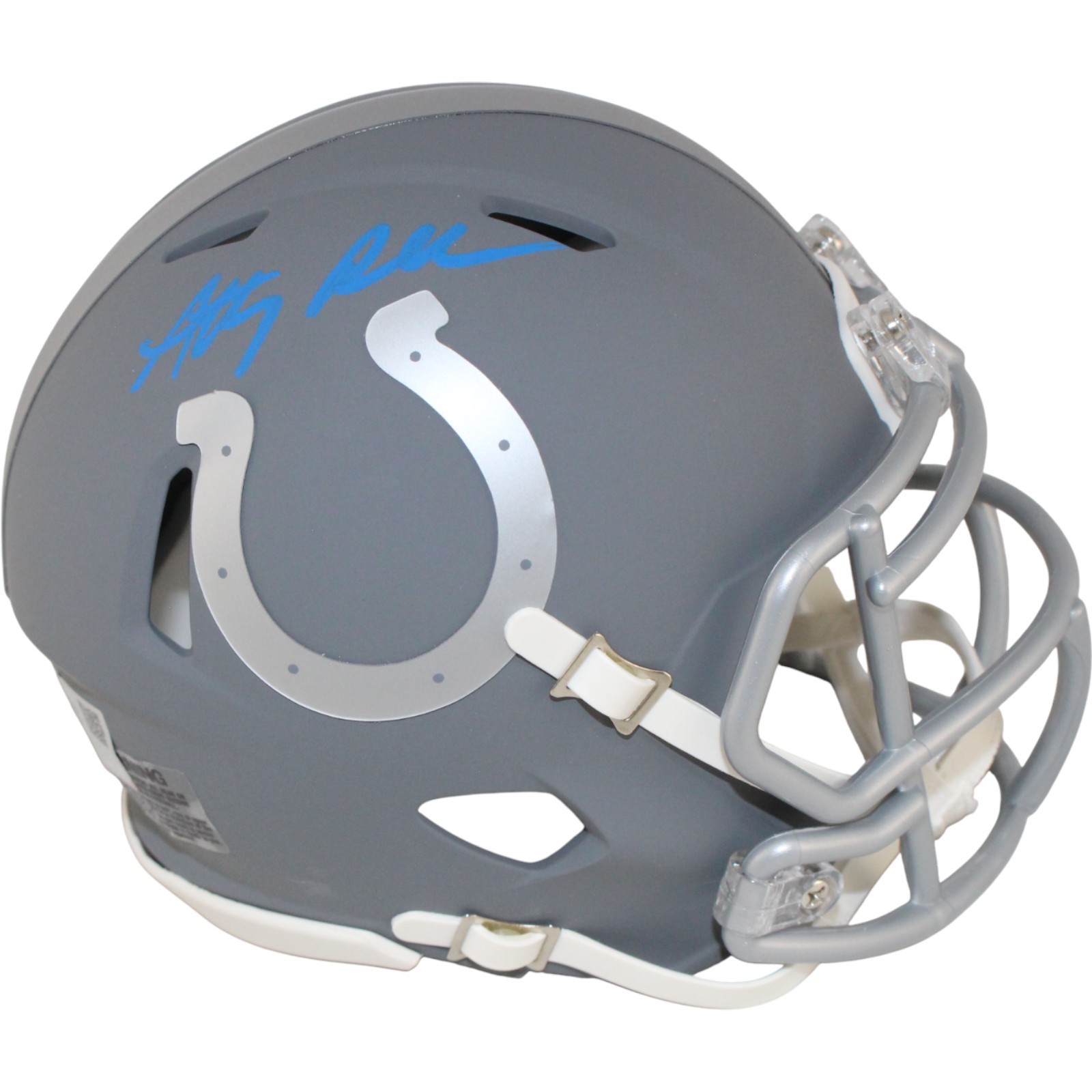 Anthony Richardson Signed Indianapolis Colts Slate Mini Helmet Fanatics 53665