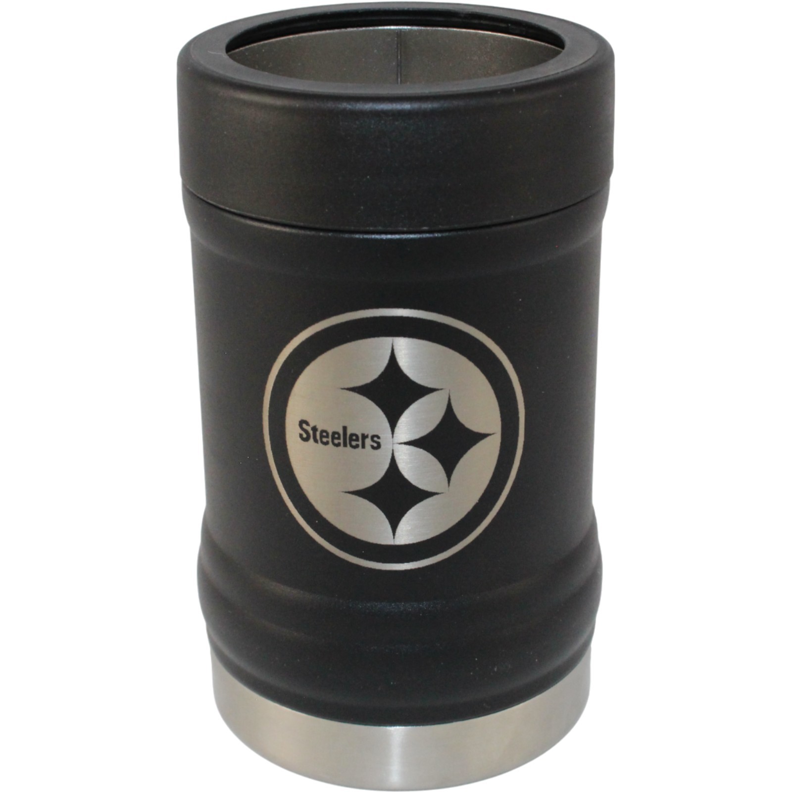 Pittsburgh Steelers NFL Drinkware Locker Room Logo Insulated Koozie 31247