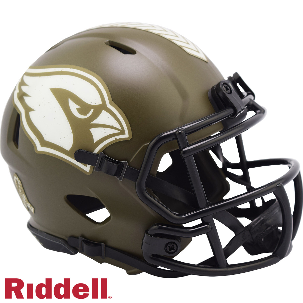 Arizona Cardinals Riddell New In Box 2022 Salute to Service Mini Helmet 35110