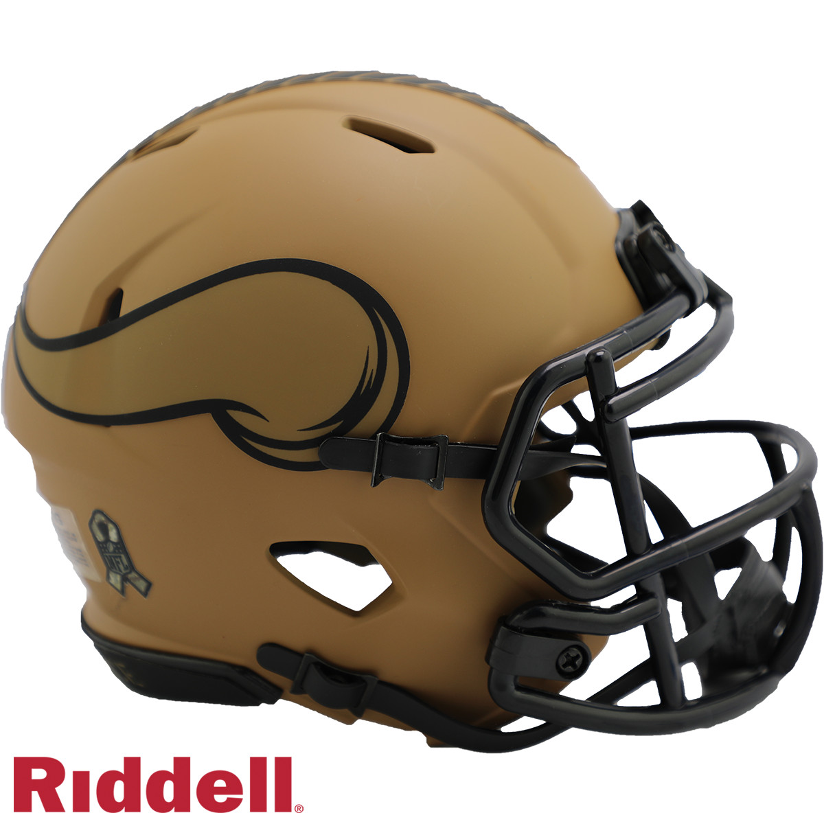 Minnesota Vikings Riddell New In Box 2023 Salute to Service Mini Helmet 42304
