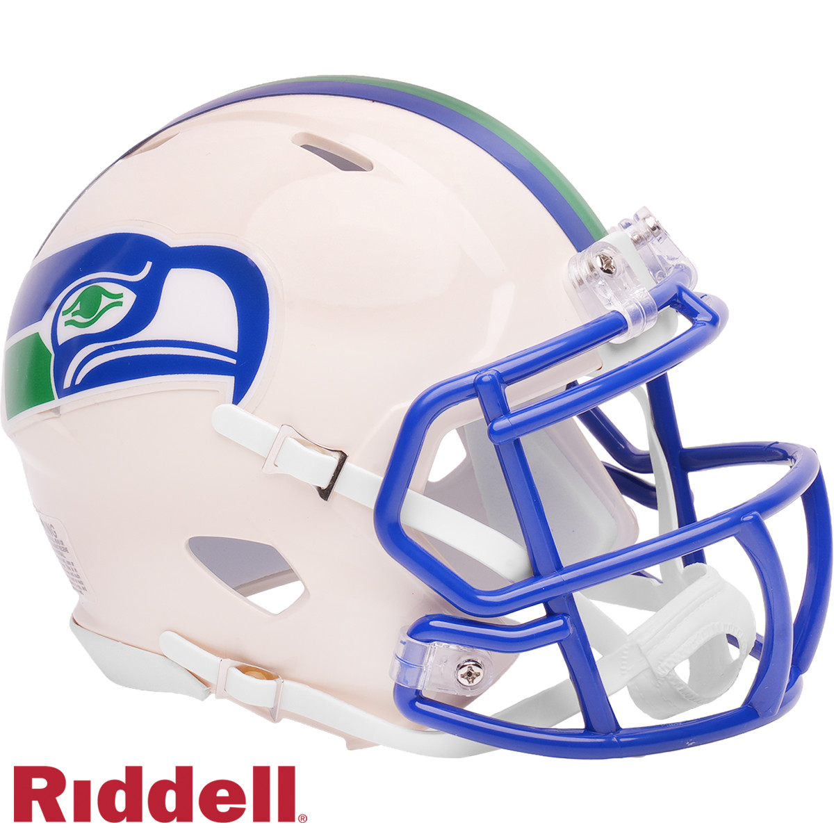 Seattle Seahawks Retro Riddell Mini Helmet New In Box 55611