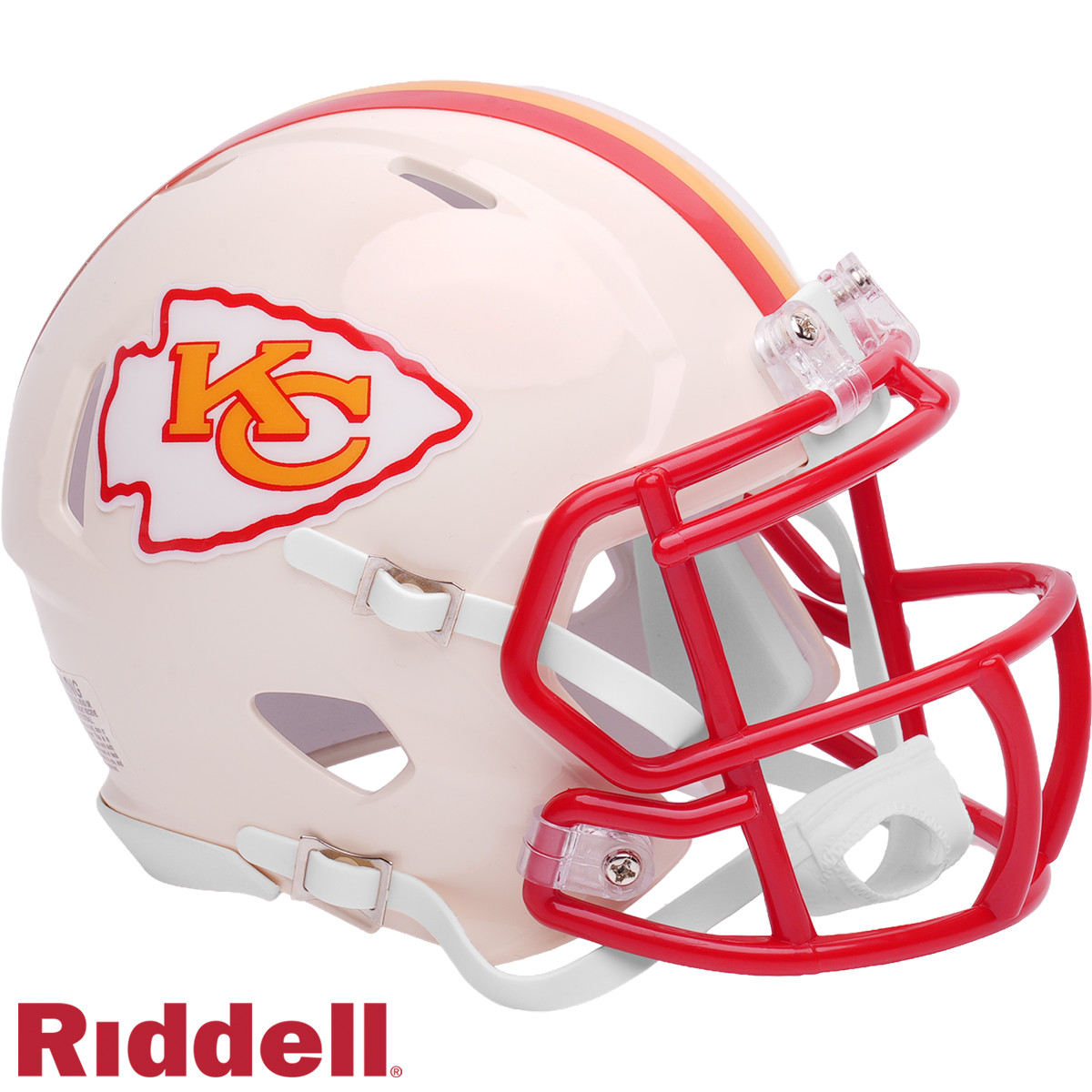 Kansas City Chiefs Retro Riddell Mini Helmet New In Box 55582