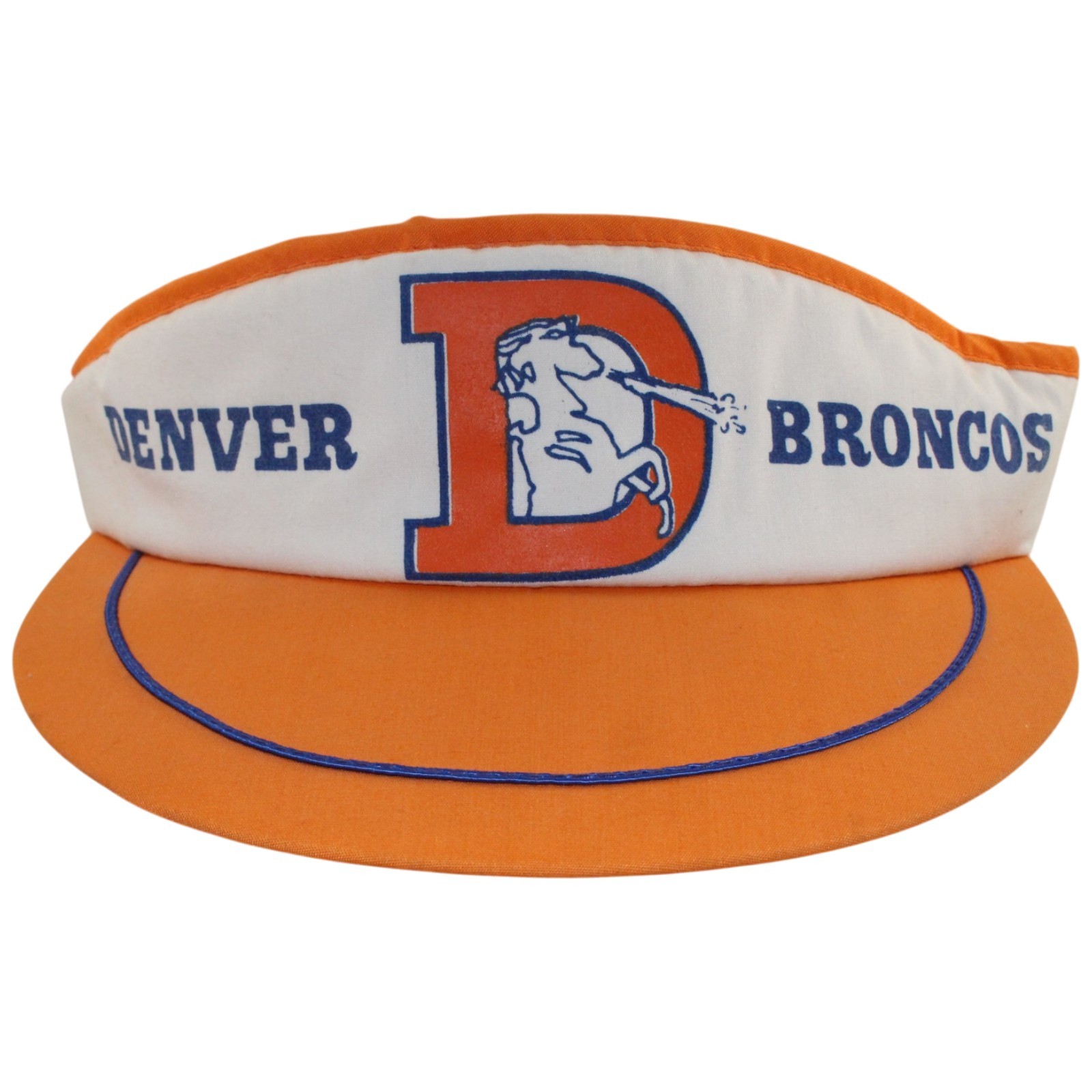 Denver Broncos Vintage Plain Horse Visor Hat 55730