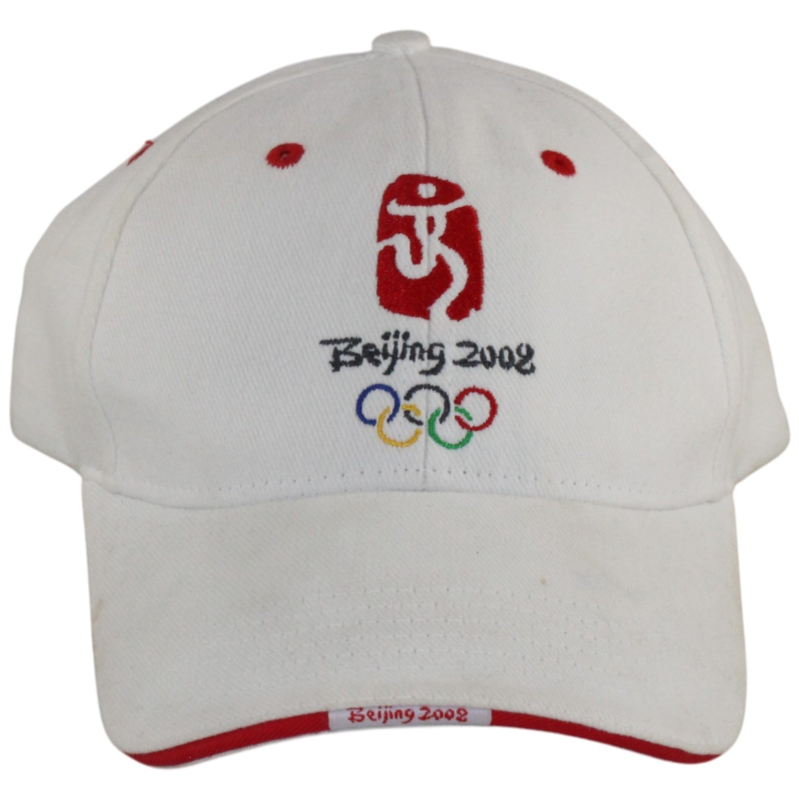 Beijing Olympcs 2008 White Adjustable Hat 56024
