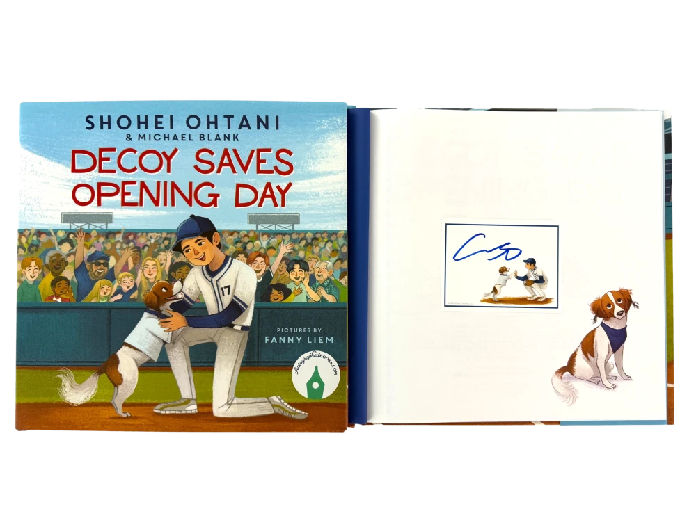 Shohei Ohtani Signed Autograph Decoy Book - Los Angeles Dodgers Baseball Star