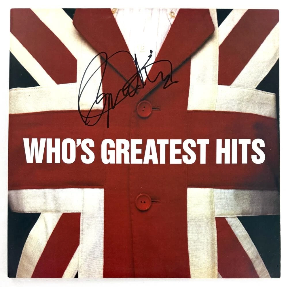Roger Daltrey Signed Autograph Who's Greatest Hits Album Vinyl Record w/ BAS COA