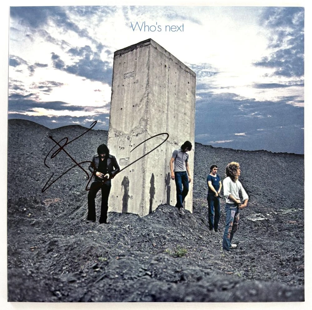 Pete Townshend The Who Signed Autograph Who's Next Album Record w/ Beckett COA