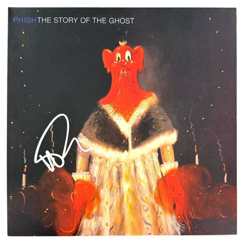 Trey Anastasio Phish Signed Autograph Story of the Ghost Album Record w/ BAS COA