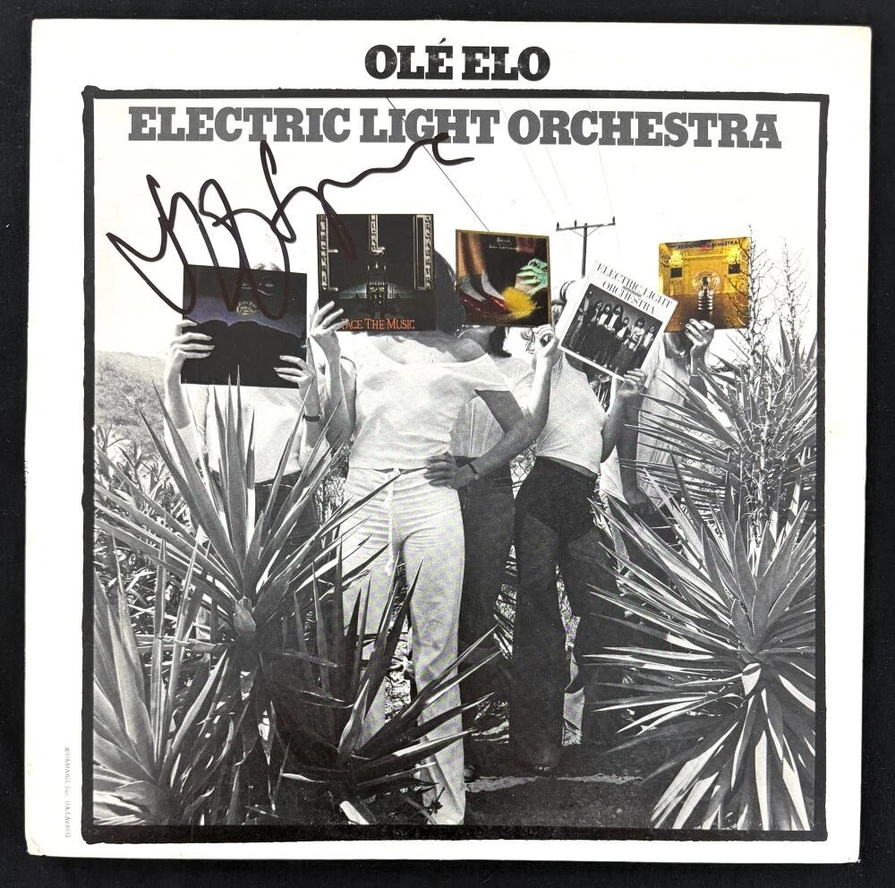 Jeff Lynne Signed Autograph Electric Light Orchestra Album Vinyl Record JSA COA