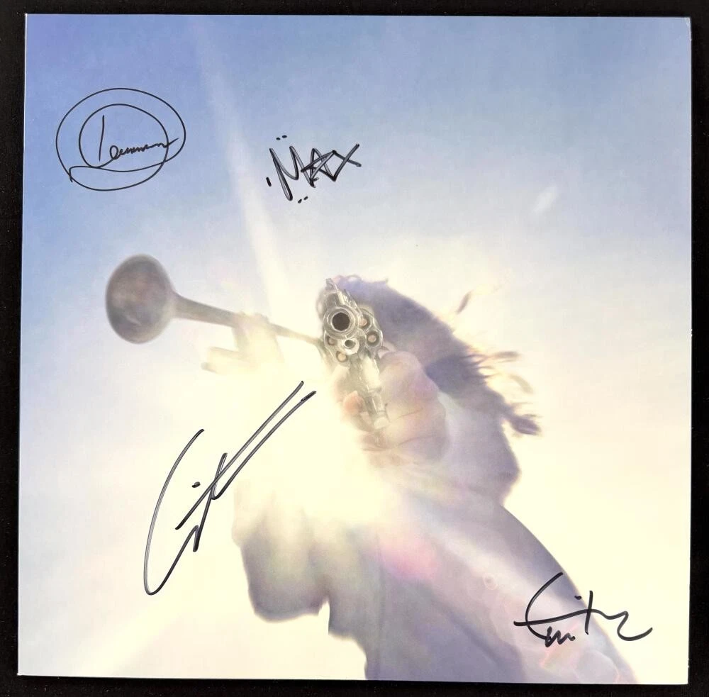 Geese Full Band Signed Autograph Getting Killed Album Vinyl Record - JSA COA