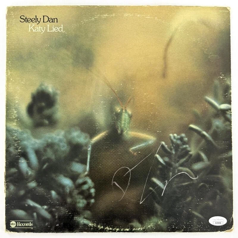 Donald Fagen Steely Dan Signed Autograph Katy Lied Album Vinyl Record w/ JSA COA