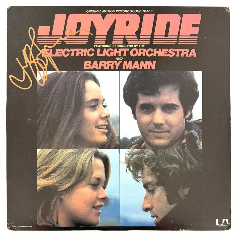 Jeff Lynne Signed Autograph Joyride Soundtrack Album Vinyl Record LP w/ JSA COA
