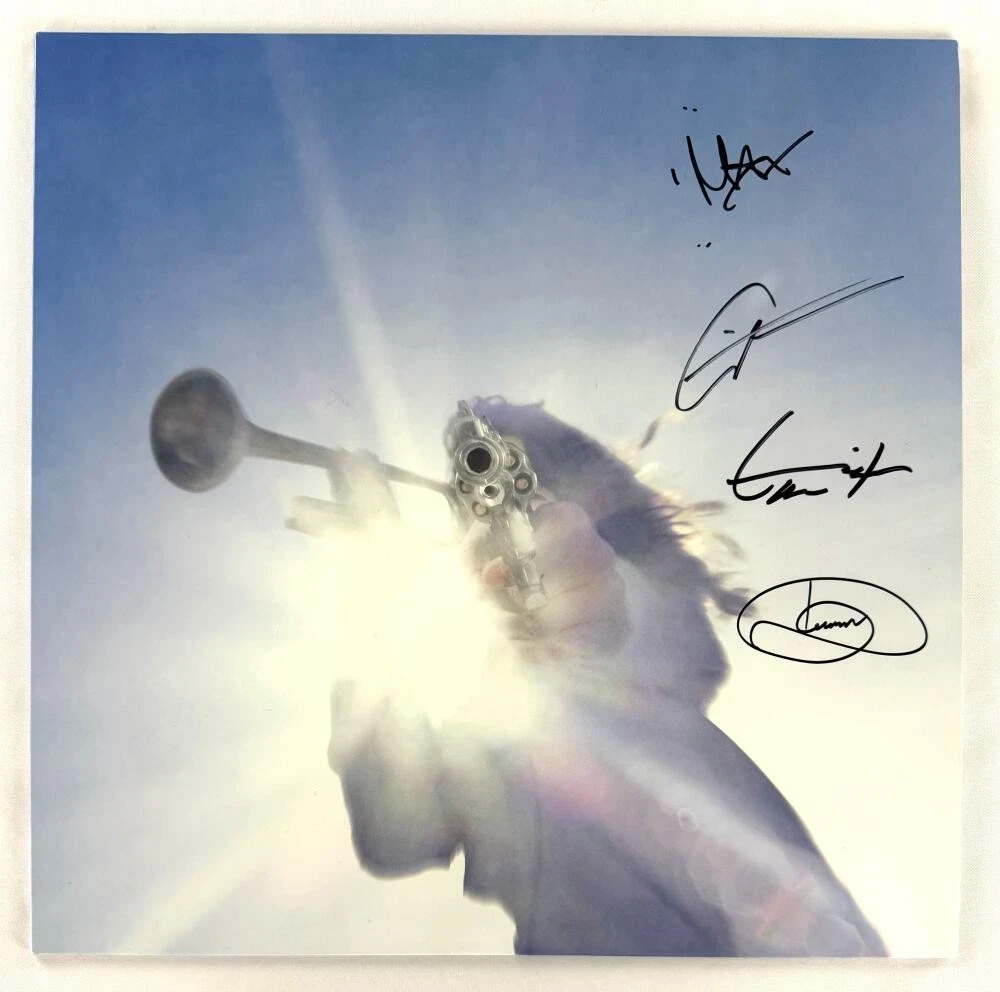 Geese Full Band x4 Signed Autograph Album Vinyl Record - Cameron Winter JSA COA