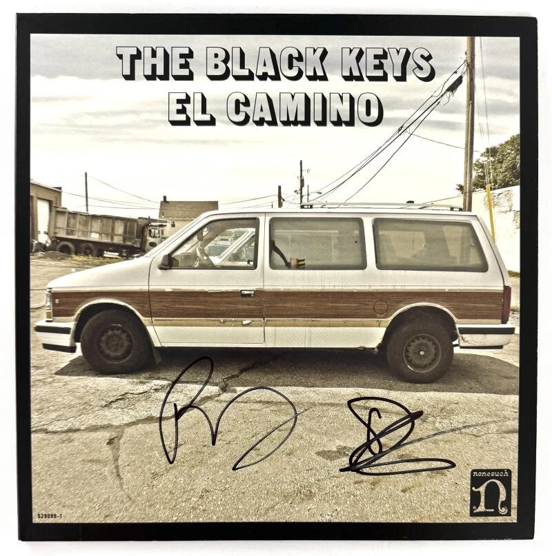The Black Keys Signed Autograph El Camino Album Vinyl Record LP w/ JSA COA