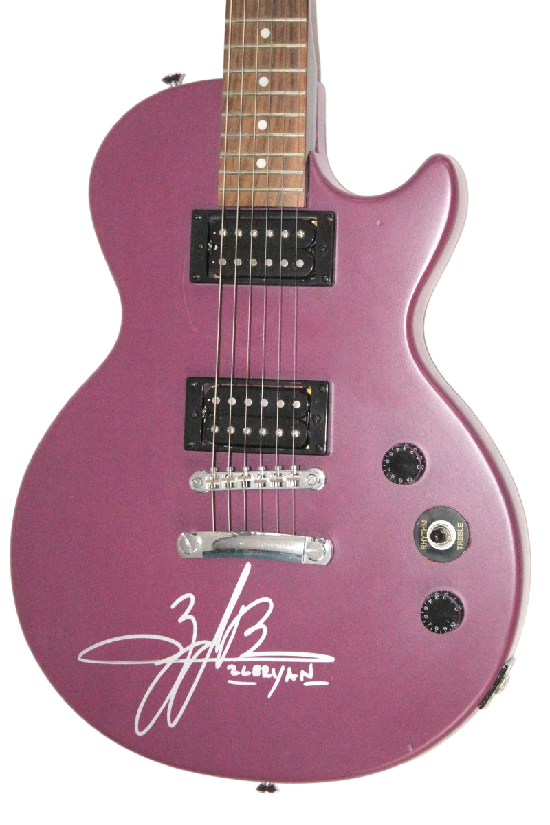 Zach Bryan Signed Autograph Les Paul Guitar - DeAnn Elisabeth w/ JSA COA