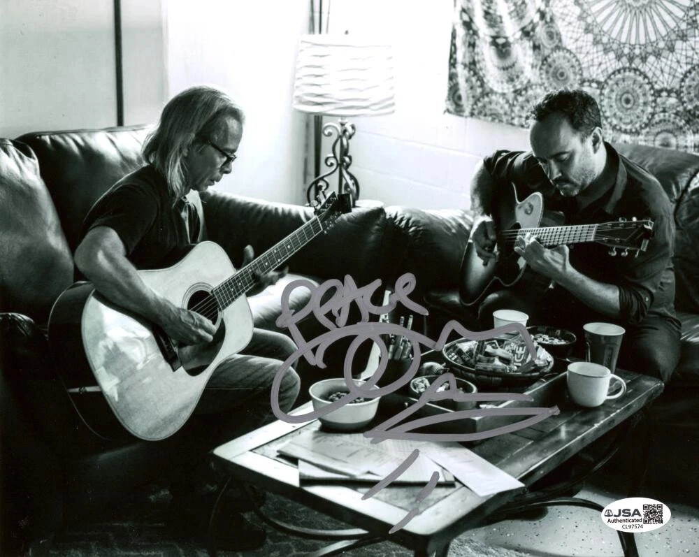 Tim Reynolds Dave Matthews Band Signed Autograph 8x10 Photo w/ JSA COA