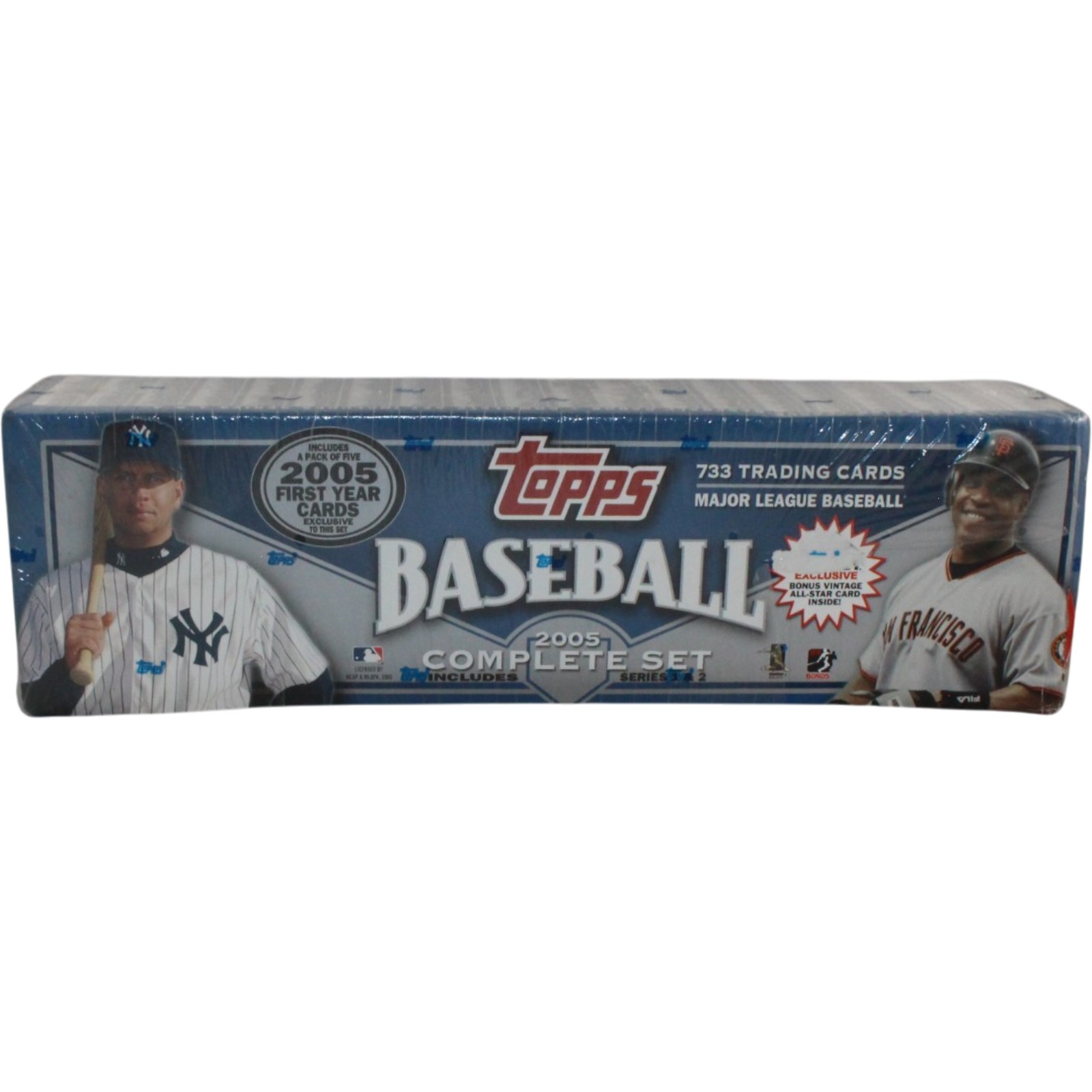 2005 Topps MLB Baseball Factory Sealed Set Series 1+2 - 5 pack of Rookies 56570