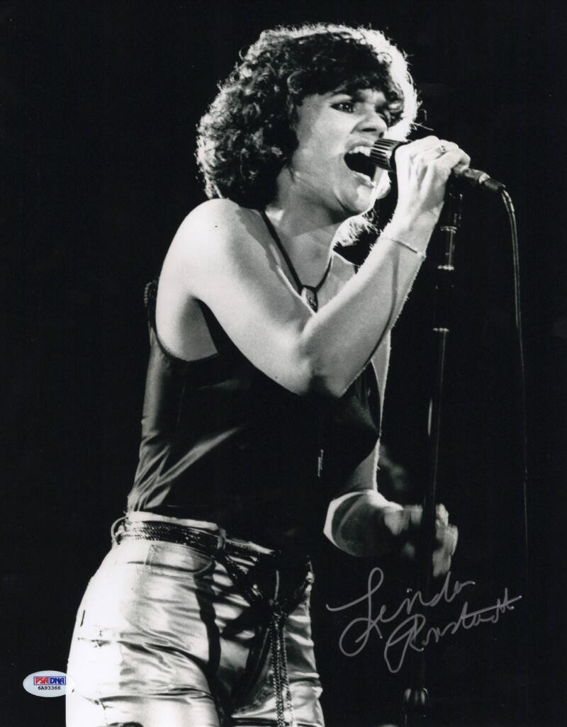 Linda Ronstadt Signed Autograph 11x14 Photo - Living in the USA Babe w/ PSA COA