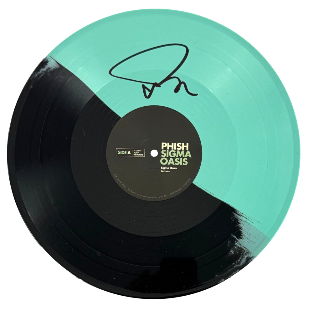 Trey Anastasio Phish Signed Autograph Album Vinyl Record Disc - Sigma Oasis JSA
