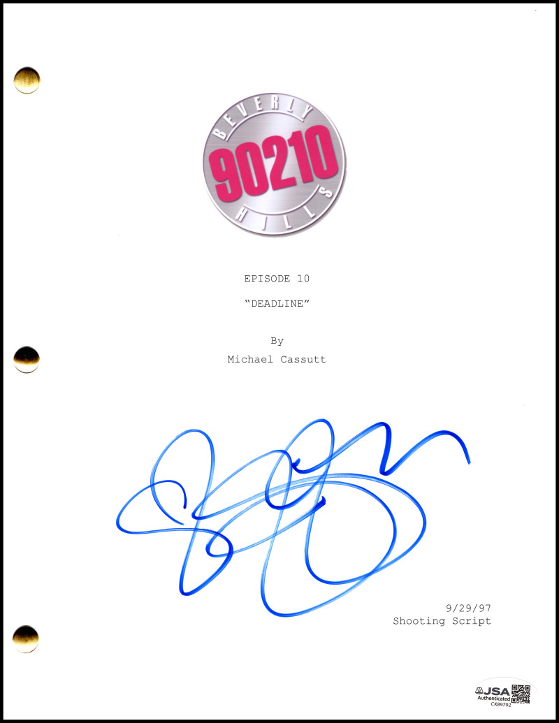 Jennie Garth Signed Autograph Beverly Hills 90210 Full Script - Kelly w/ JSA COA