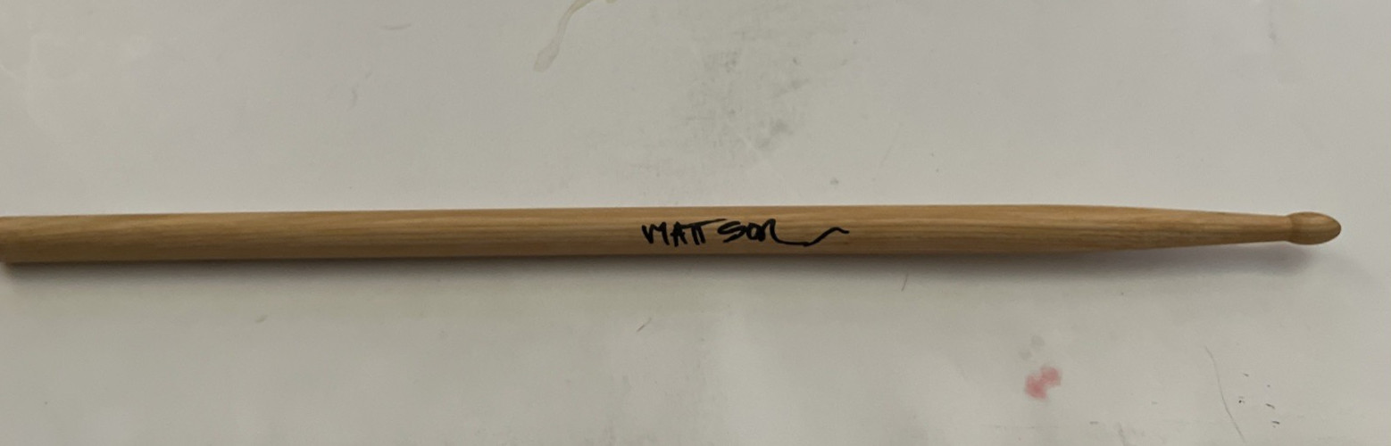 Matt Sorum Guns & Roses Autographed Signed DRUMSTICK BAS Beckett Certified
