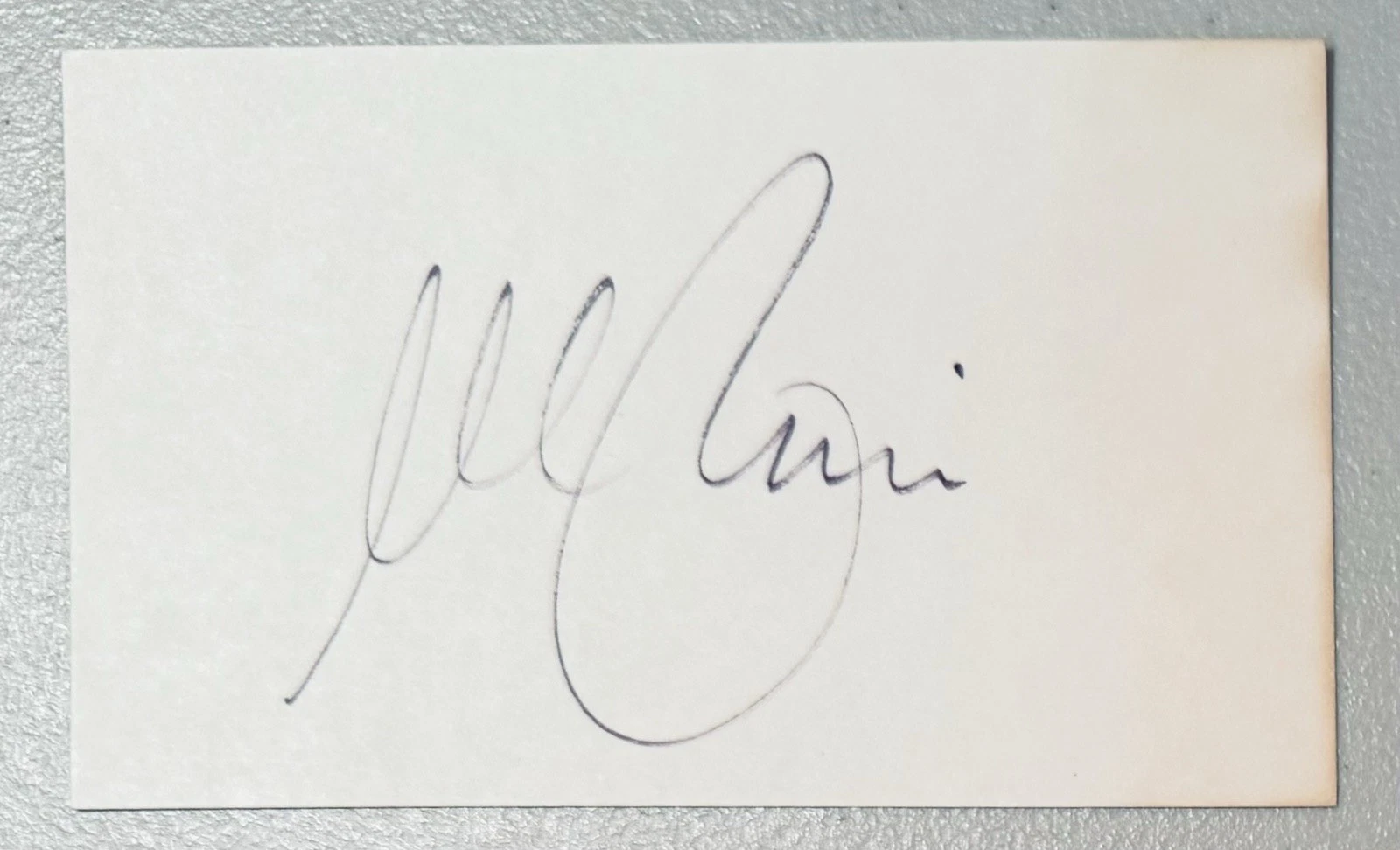 AL PACINO VINTAGE SIGNED AUTOGRAPHED 3×5 CARD SWAU AUTHENTICATED THE GODFATHER COLLECTIBLE MEMORABILIA