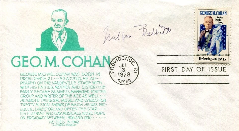 Milton Babbitt Classical Composer Pulitzer Prize Winner Signed Autograph FDC