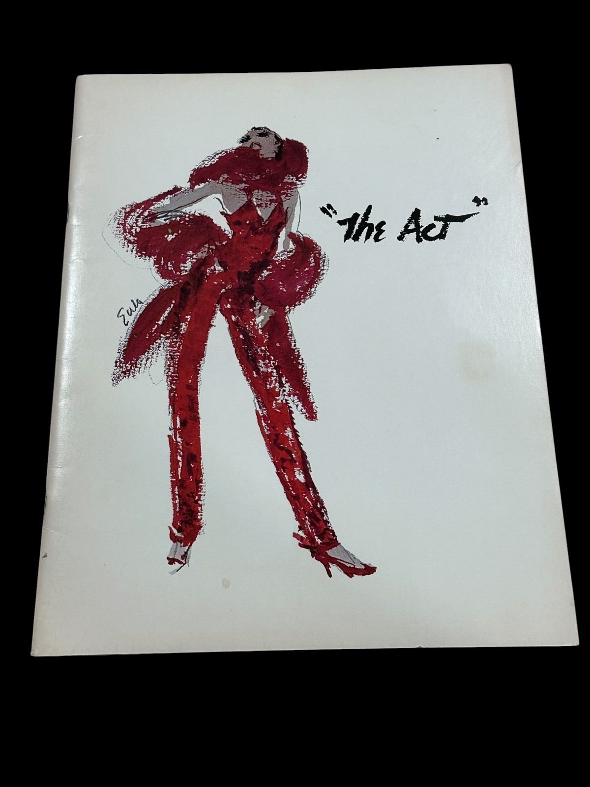 John Kander The Act Broadway Composer Signed Autograph Original Program