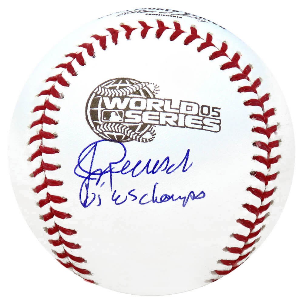 Jerry Reinsdorf Signed Rawlings Official 2005 WS Baseball w/05 WS Champs- SS COA
