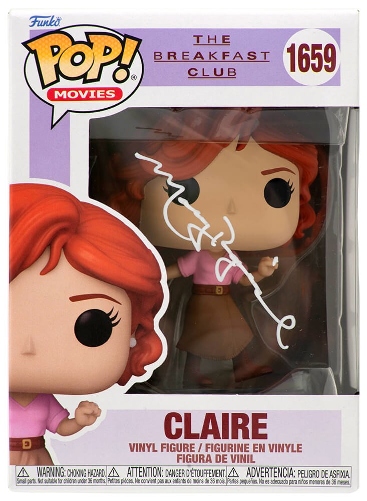 MOLLY RINGWALD SIGNED THE BREAKFAST CLUB CLAIRE FUNKO POP #1659 – (SCHWARTZ COA) COLLECTIBLE MEMORABILIA