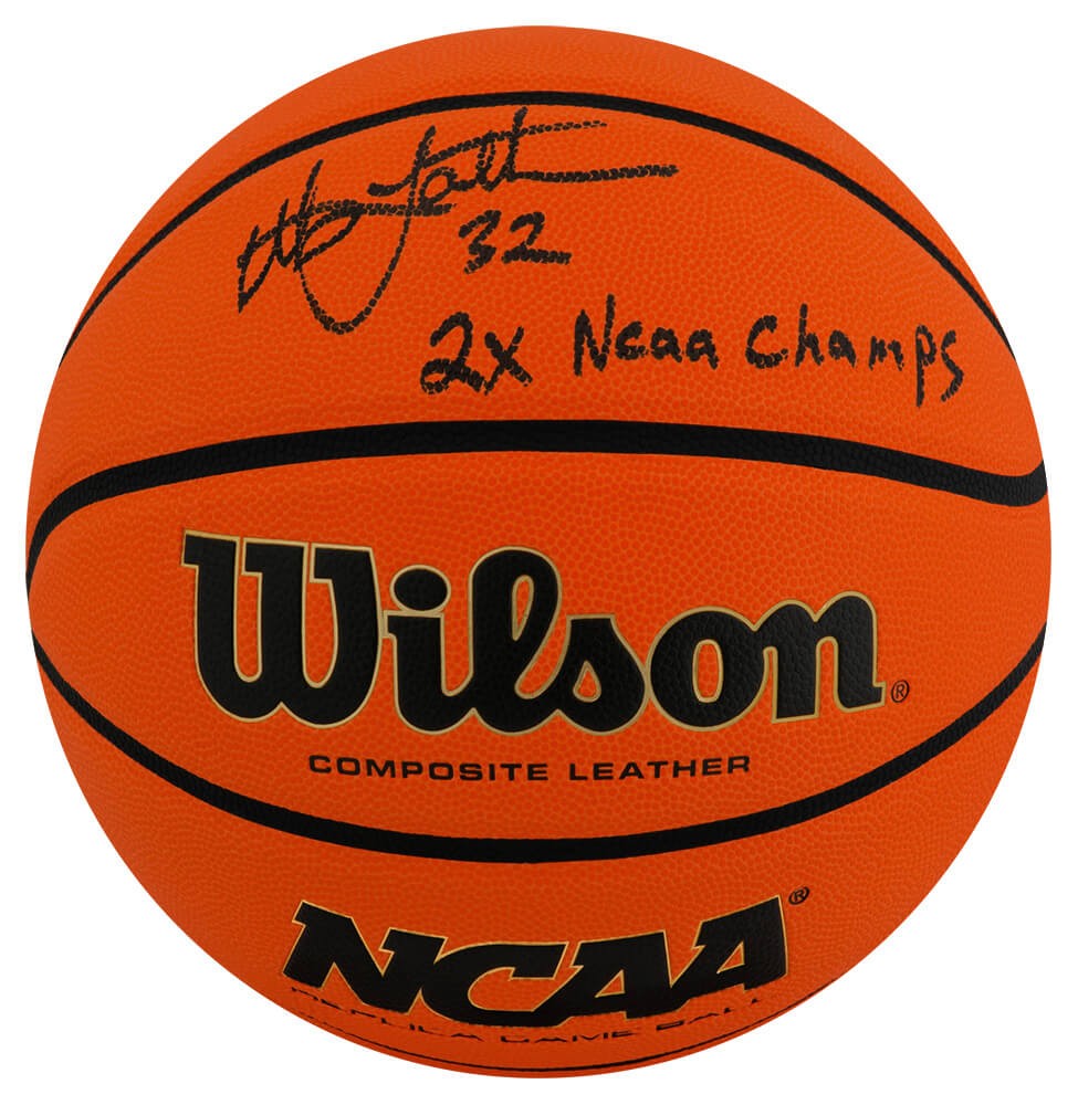 Christian Laettner Signed Wilson NCAA Game Rep Basketball w/2x Champs - (SS COA)
