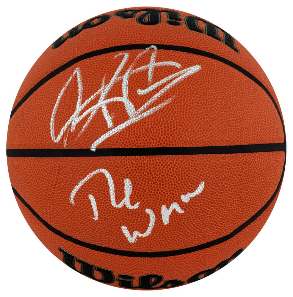 Dennis Rodman Signed Wilson Indoor/Outdoor NBA Basketball w/The Worm - (SS COA)