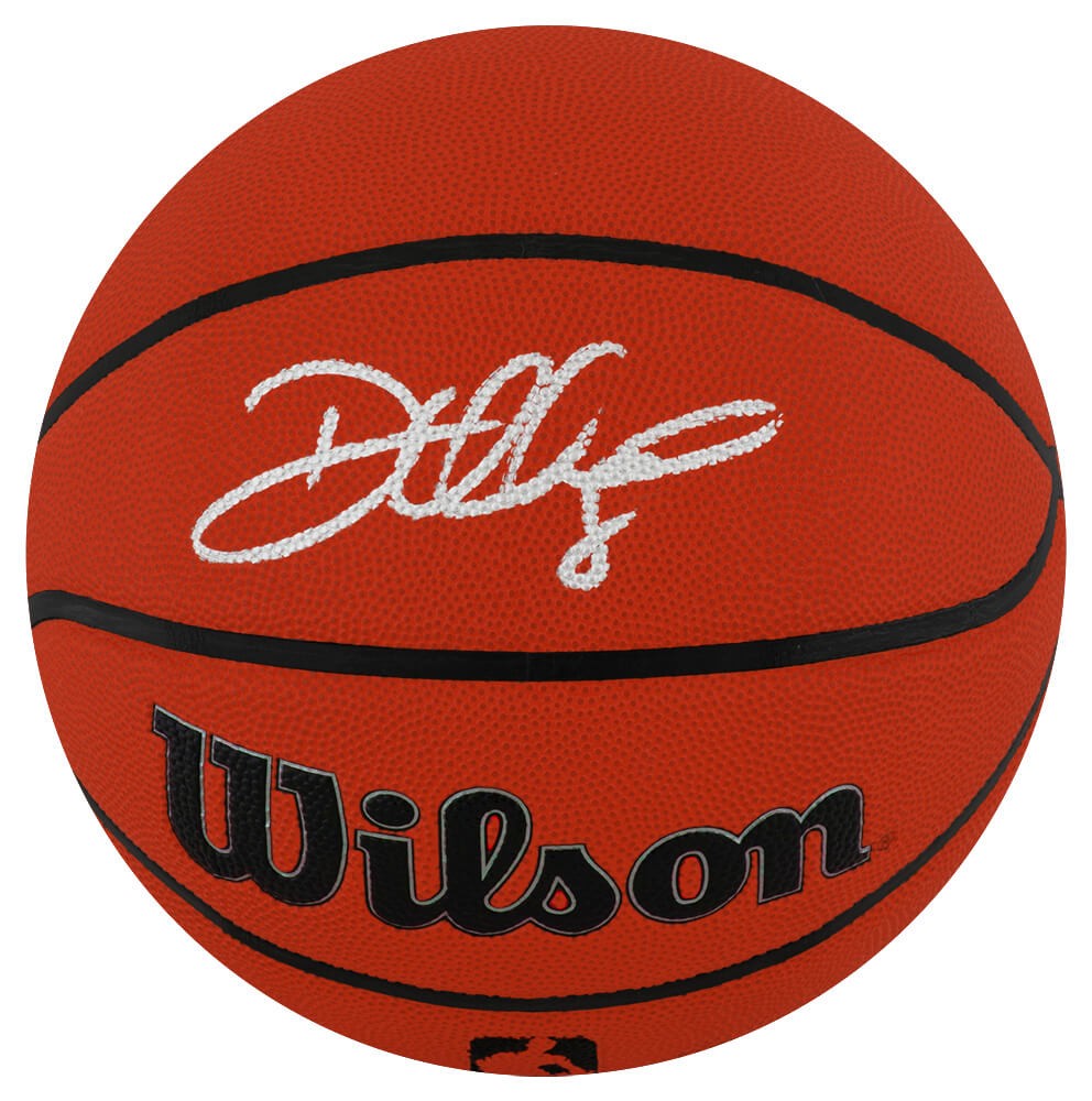 Deron Williams Signed Wilson I/O NBA Basketball - (SCHWARTZ COA)