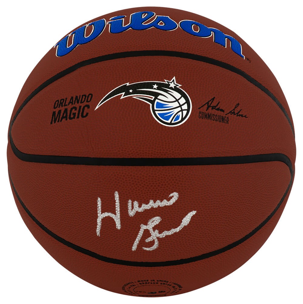 Horace Grant Signed Wilson Orlando Magic Logo NBA Basketball - (SCHWARTZ COA)
