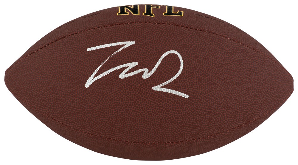 Tony Rojas Signed Wilson Super Grip Full Size NFL Football - (SCHWARTZ COA)