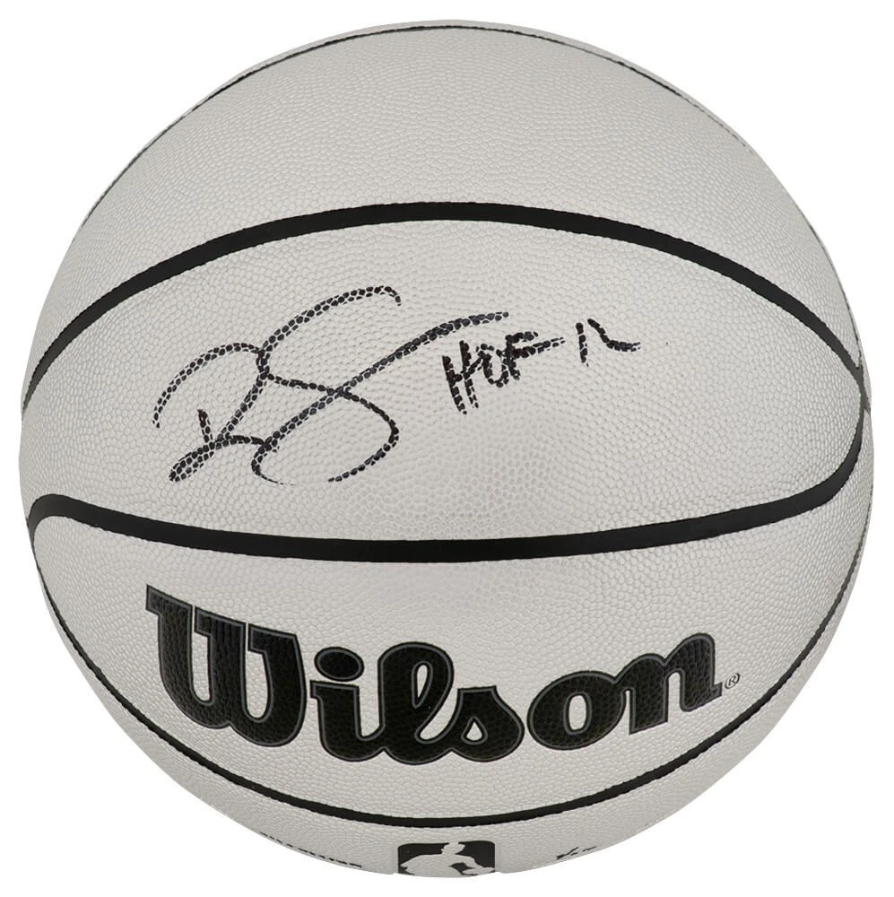 Ralph Sampson Signed Wilson Silver Full Size NBA Basketball w/HOF'12 - (SS COA)