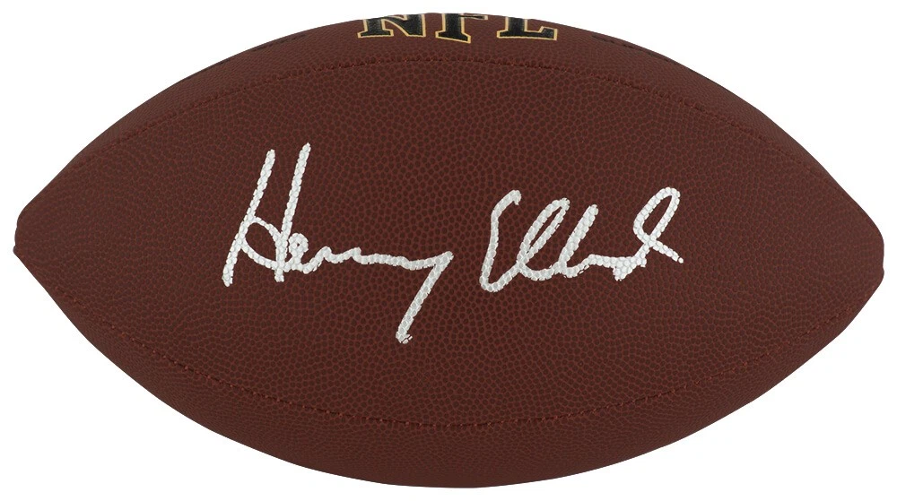 Henry Ellard Signed Wilson Super Grip Full Size NFL Football - (SCHWARTZ COA)