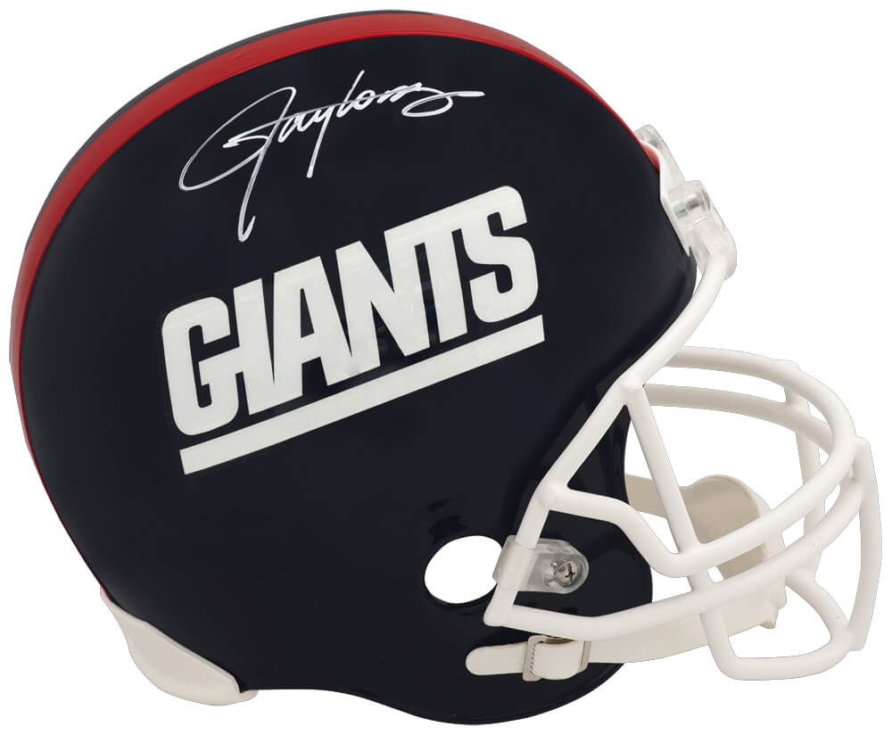 Lawrence Taylor Signed Giants (VSR4) Riddell Full Size Replica Helmet - (SS COA)