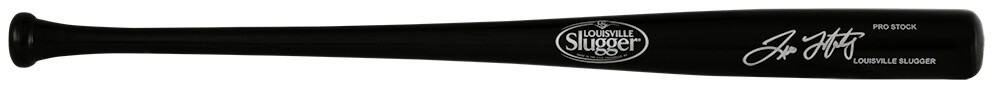 Tino Martinez Signed Louisville Slugger Pro Black Baseball Bat - (SCHWARTZ COA)