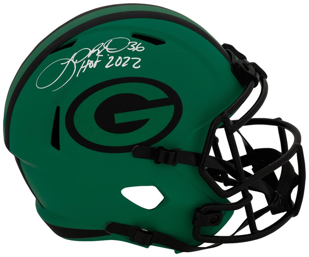 LeRoy Butler Signed Packers RAVE Riddell Full Size Rep Helmet w/HOF 2022 -SS COA