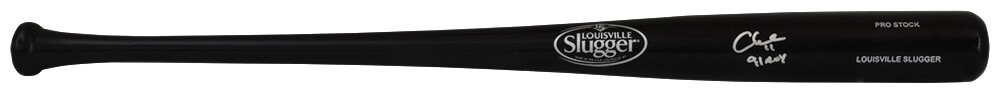 Chuck Knoblauch Signed Louisville Slugger Pro Black Baseball Bat w/ROY -(SS COA)