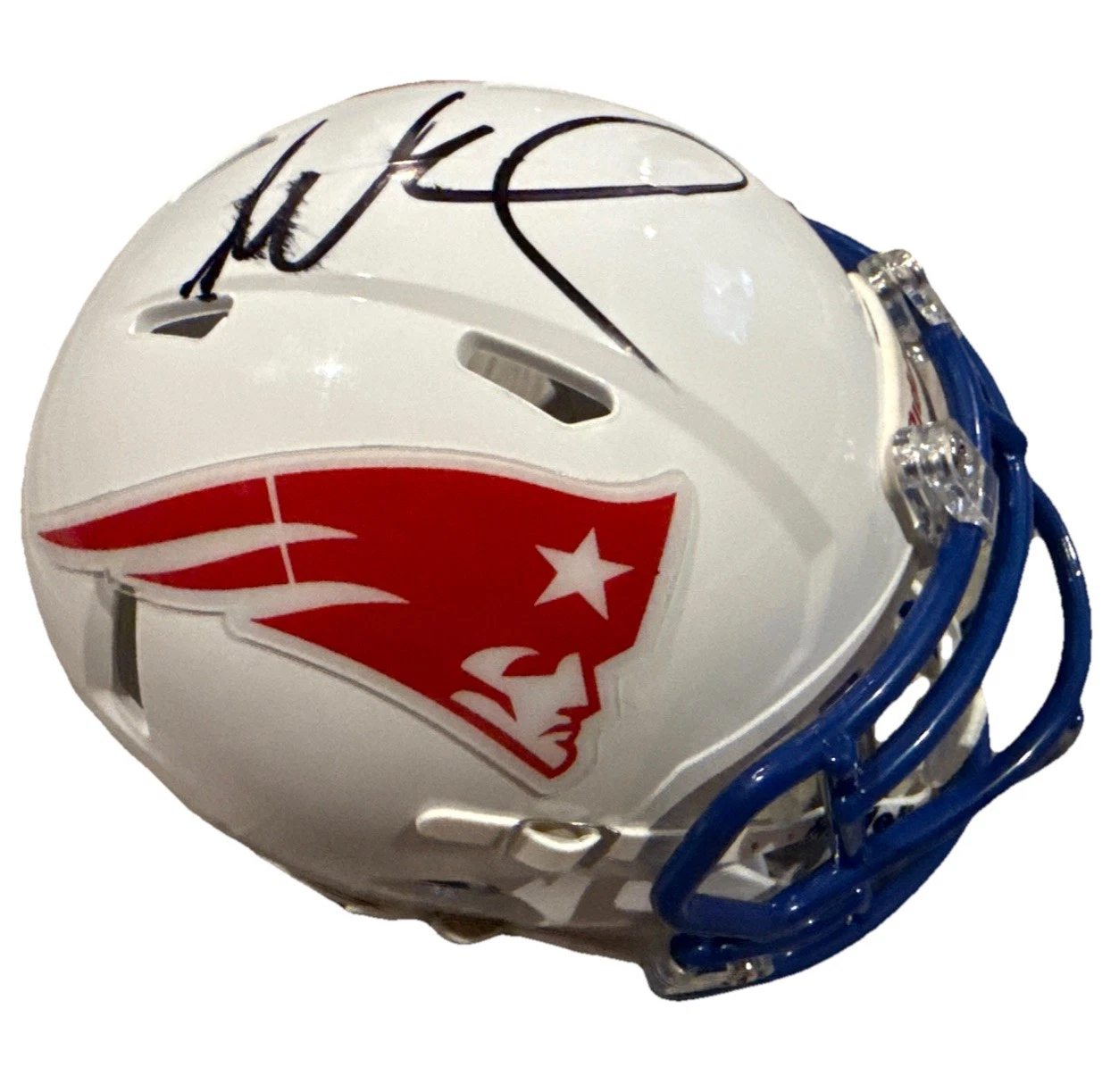 MIKE VRABEL signed (NEW ENGLAND PATRIOTS) Mini helmet BECKETT BAS BW07862