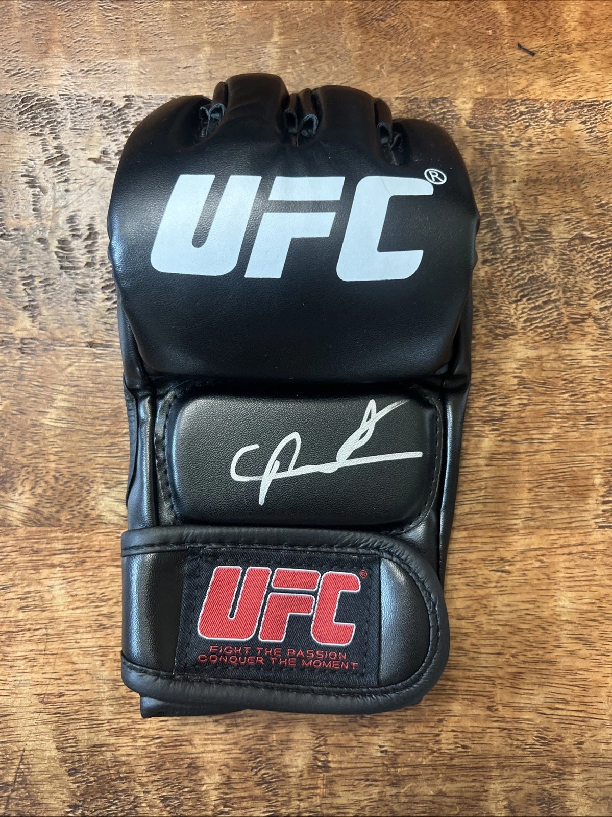 Carlos Prates Signed UFC MMA Glove JSA Coa Autographed The Nightmare