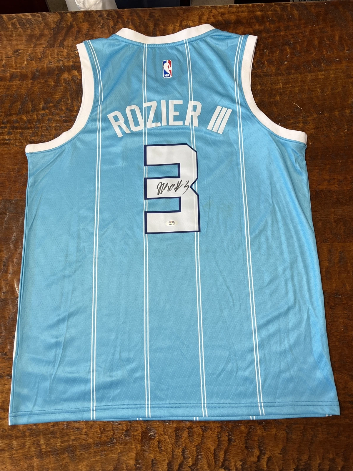 Terry Rozier Signed Charlotte Hornets Jersey Psa/Dna Coa Autographed